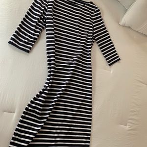 Saint James striped dress NWOT